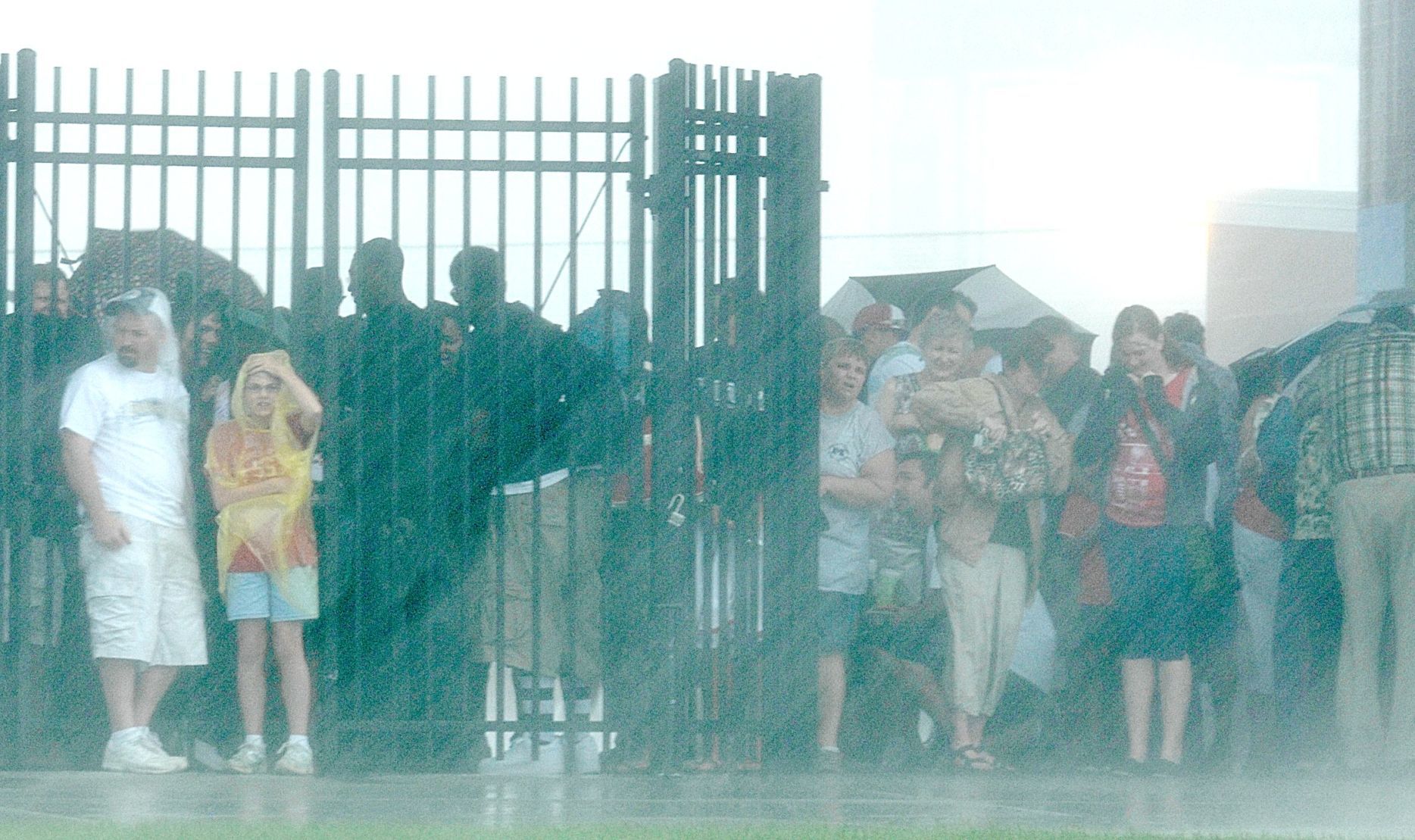 2011: Summer rain before the game